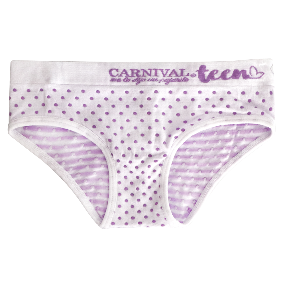 Calzón con logo al frente 72862 Teens Carnival