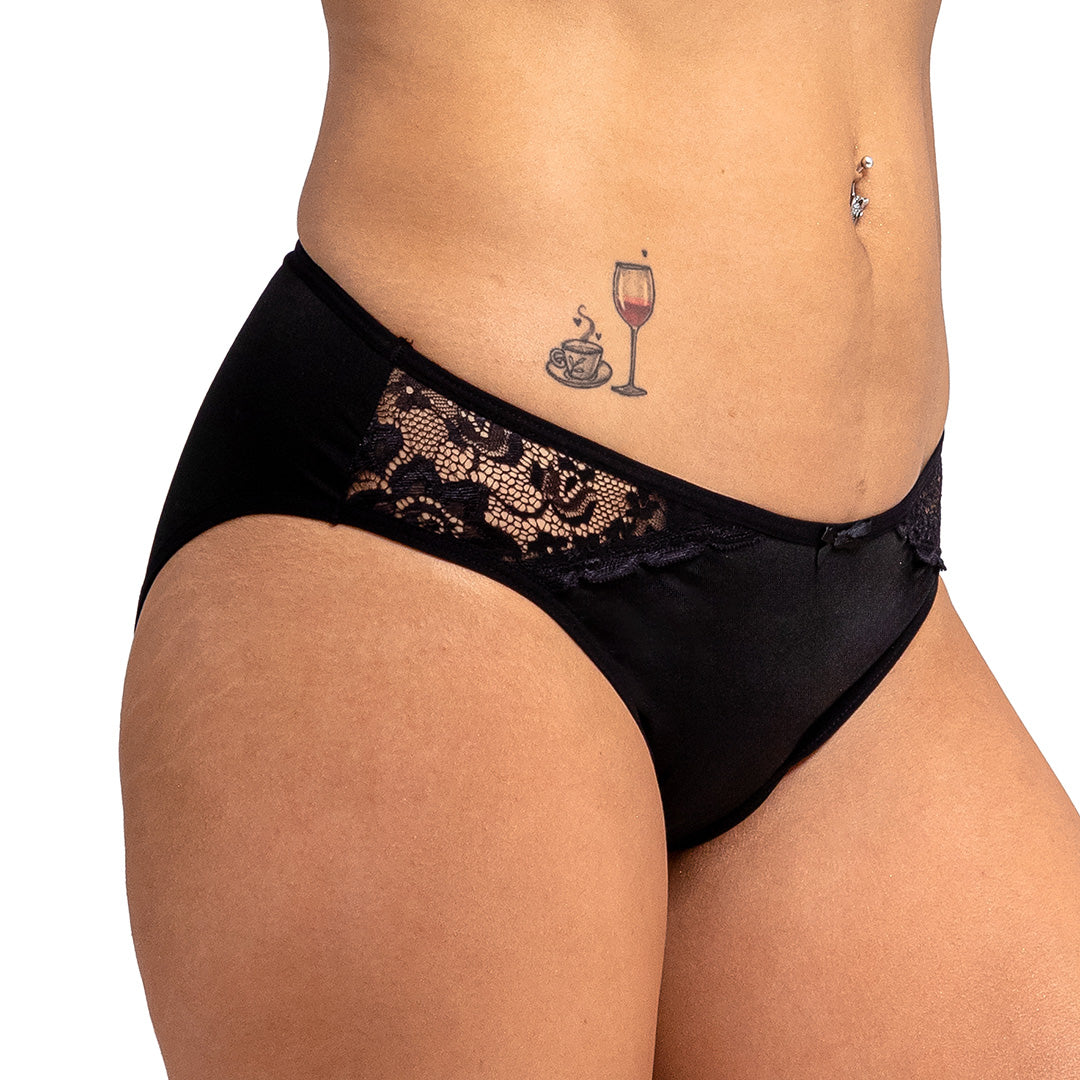 Basic panty with lace details 72895 Carnival