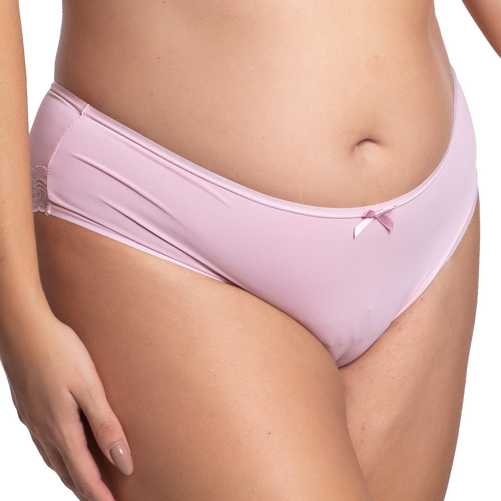 Panty rosa coordinable de talla extra 74006 Carnival Carnival