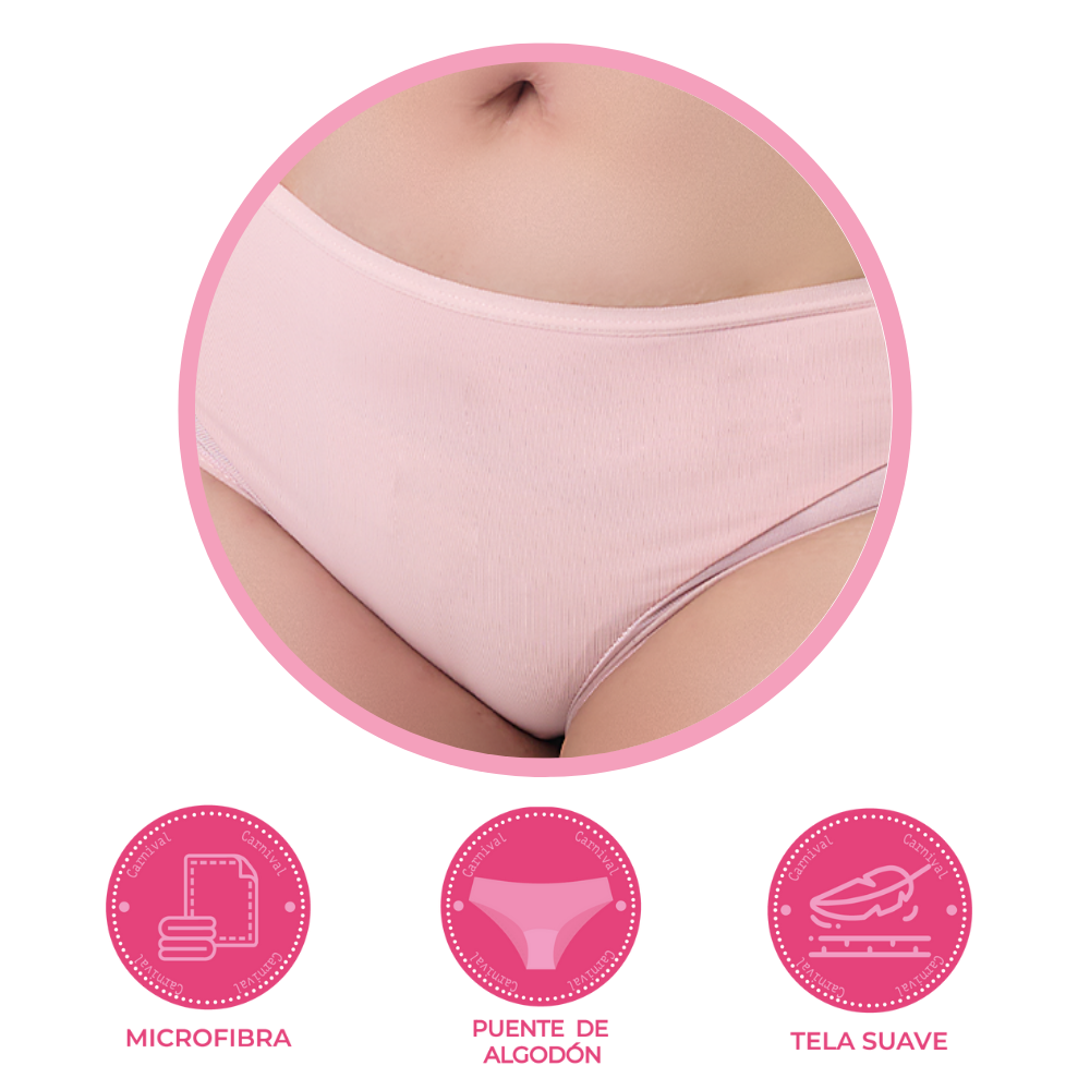 Panty coordinable de talla extra con detalles de mesh  74007 Lady Carnival Carnival