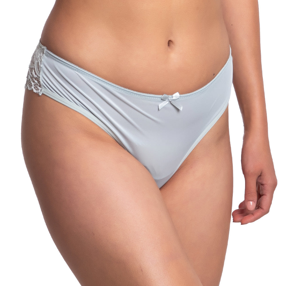 Panty coordinable menta con detalle de encaje 74030 Carnival Carnival