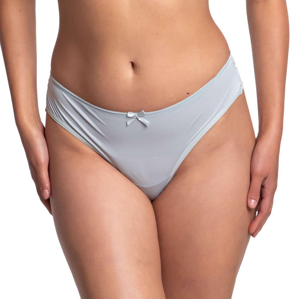 Panty coordinable menta con detalle de encaje 74030 Carnival Carnival