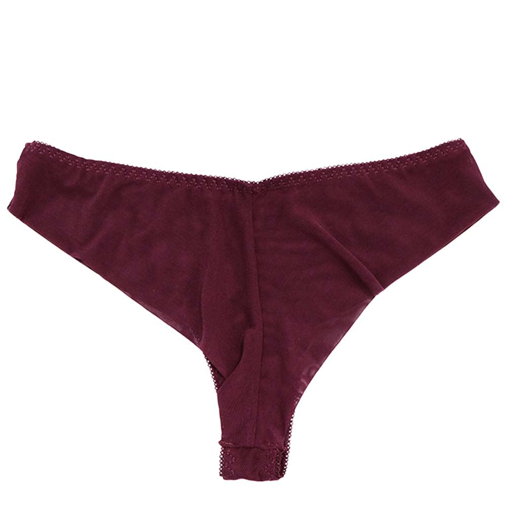 Pantie coordinable con aplicación de encaje 74353 Lady Carnival