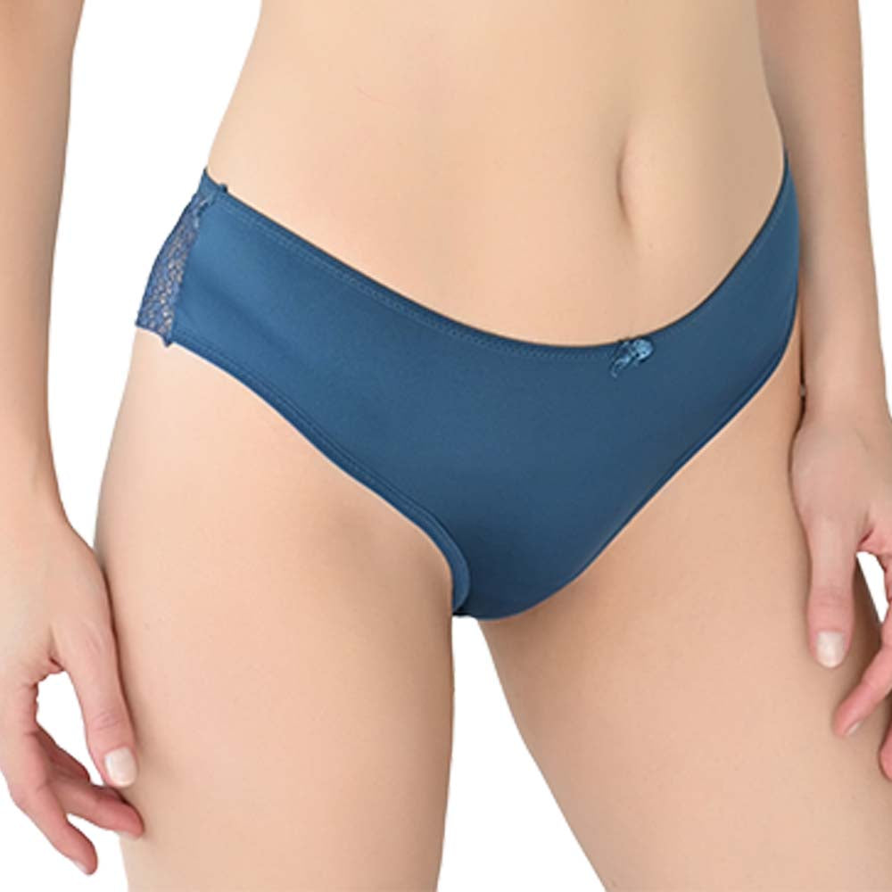 Pantie coordinable de corte hipster con detalles de encaje 74383 Carnival