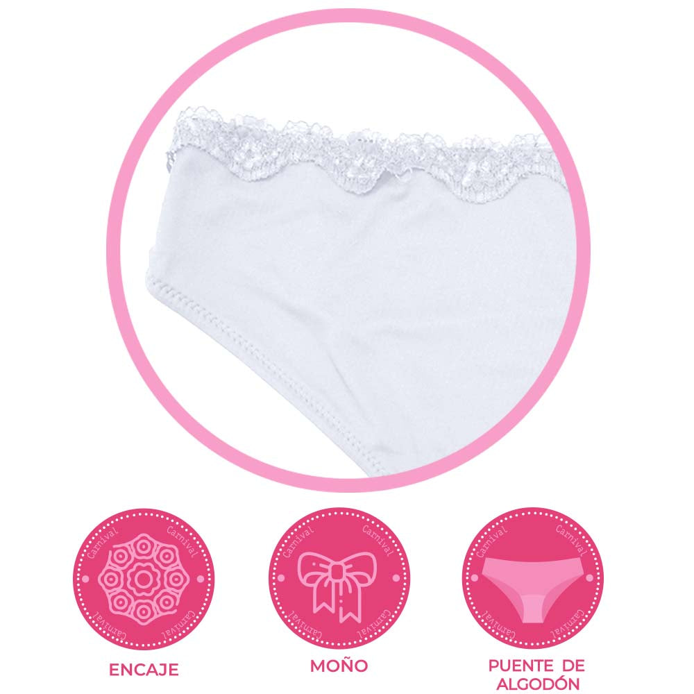 Pantie coordinable con detalles de encaje 74393 Carnival Carnival