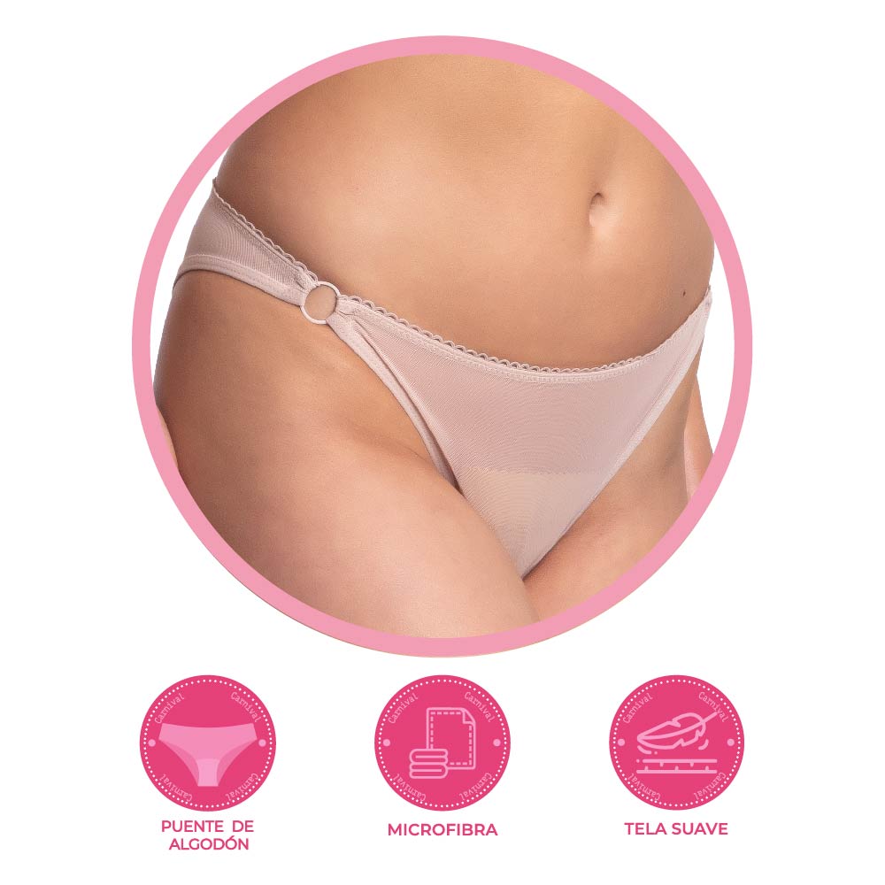 Panty coordinable con transparencias 74394 Carnival Carnival