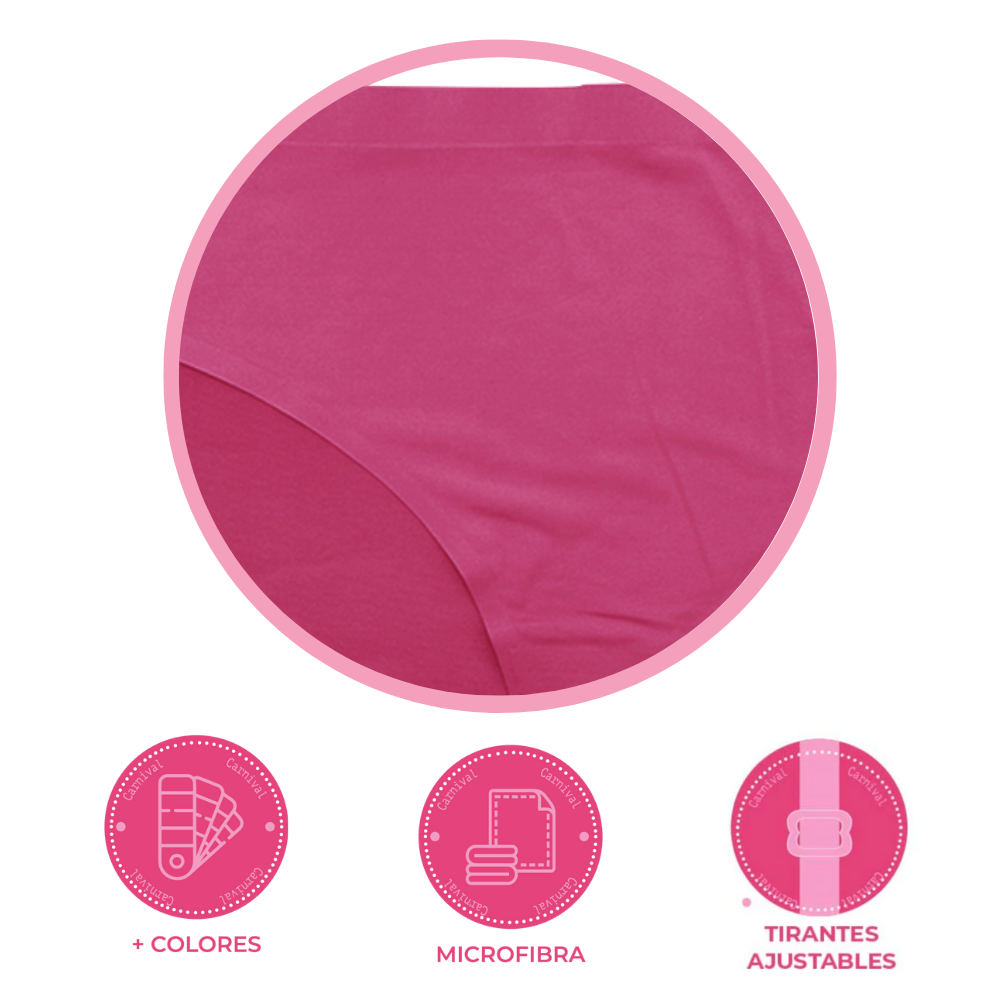 Panty coordinable de corte láser magenta 74400 Carnival Carnival