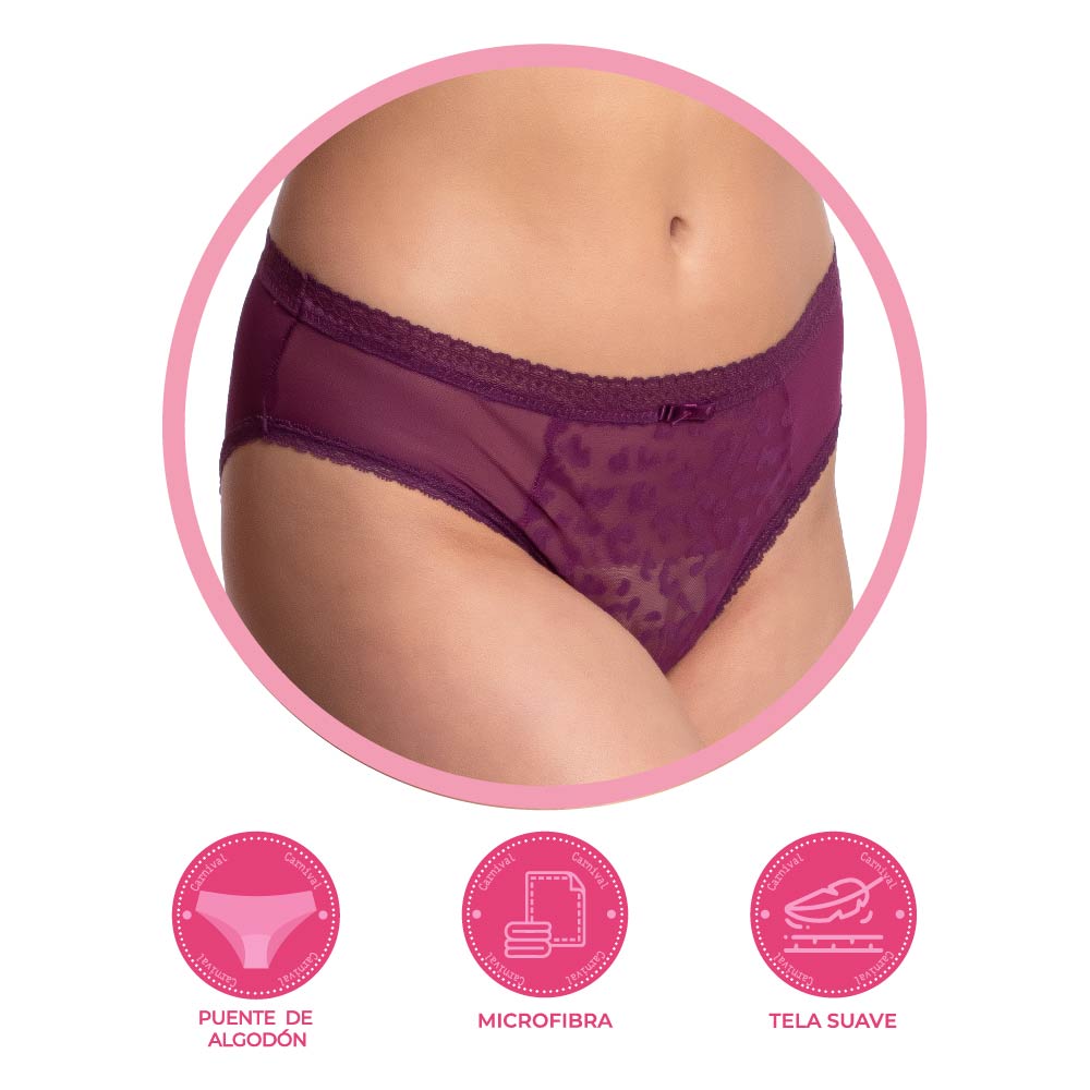 Panty coordinable estampado animal print 74453 Carnival Carnival