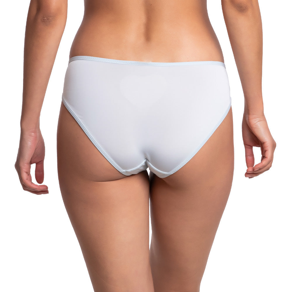 Panty azul coordinable con detalles de encaje 74615 Carnival Carnival