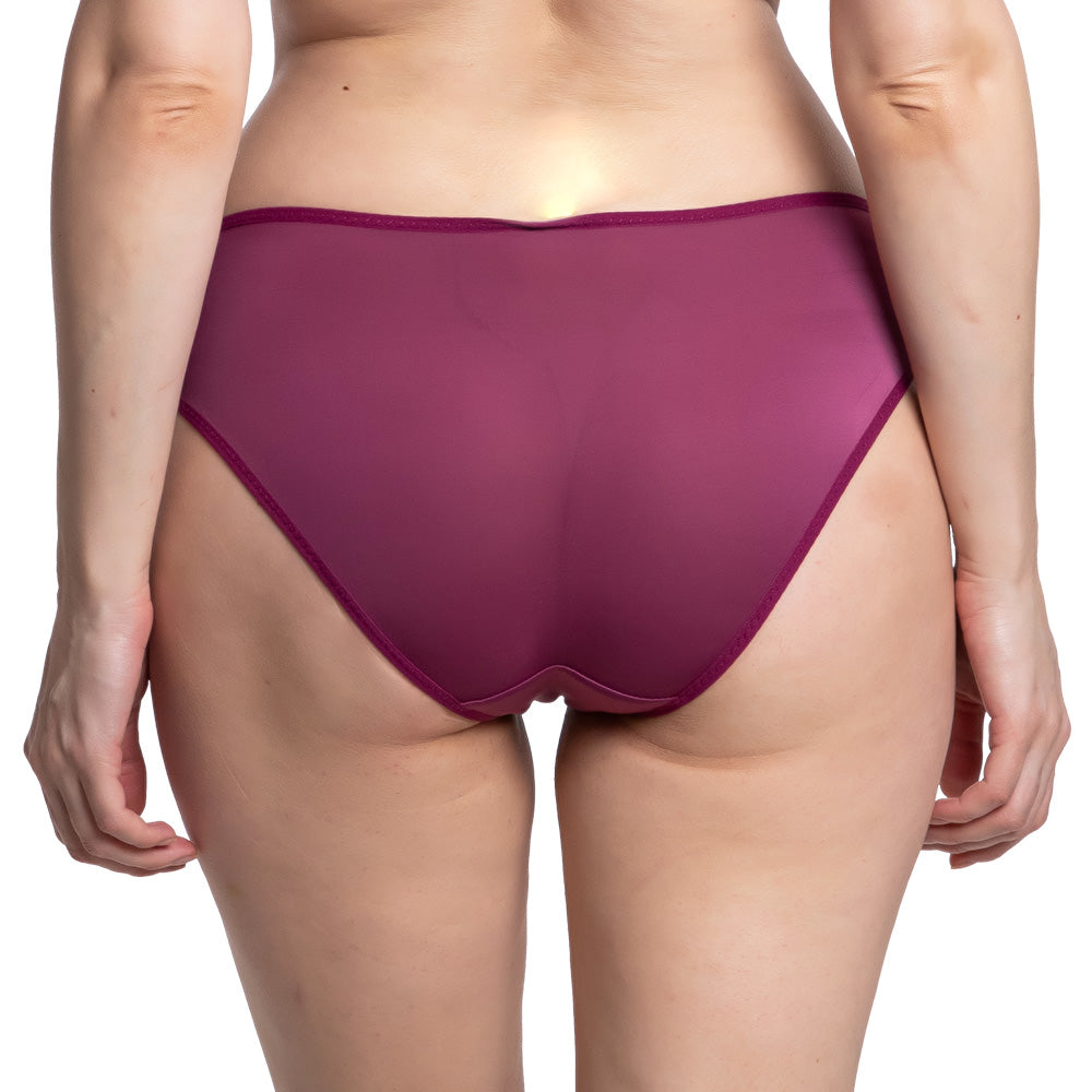 Panty uva coordinable con detalles de encaje 74615 Carnival Carnival