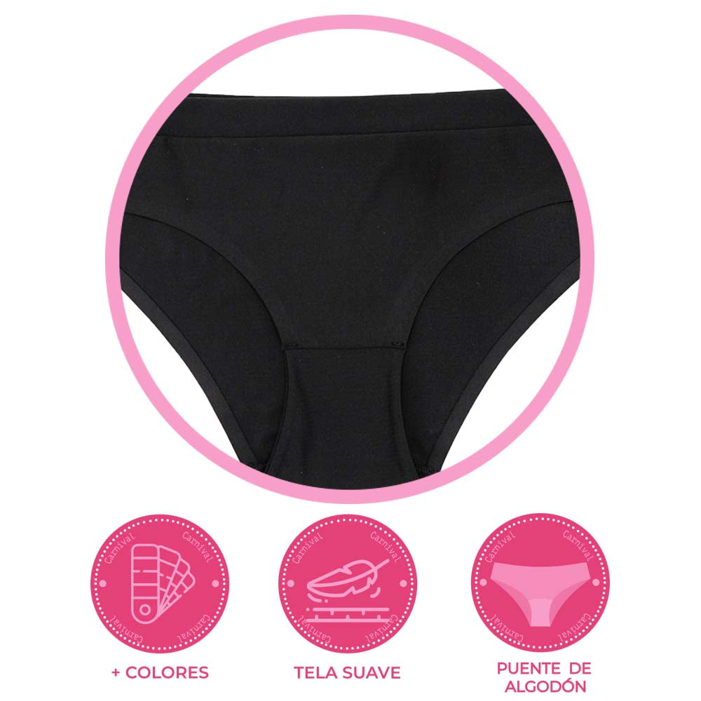 Panty básica de corte láser 74637 Carnival Carnival Lenceria