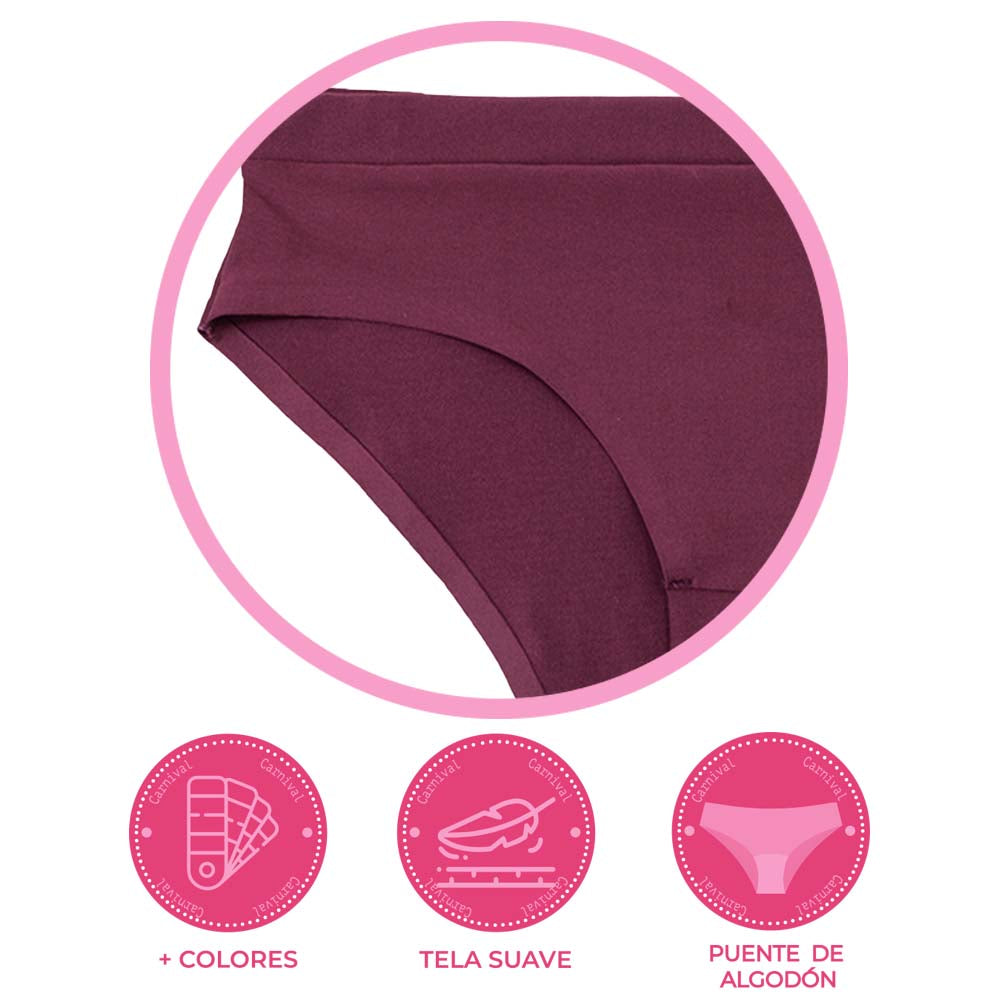 Panty básica de corte láser 74637 Carnival Carnival Lenceria