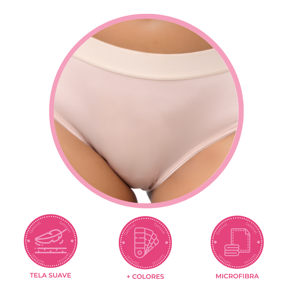 Panty coordinable con elástico suave arena 74659 Lady Carnival Carnival