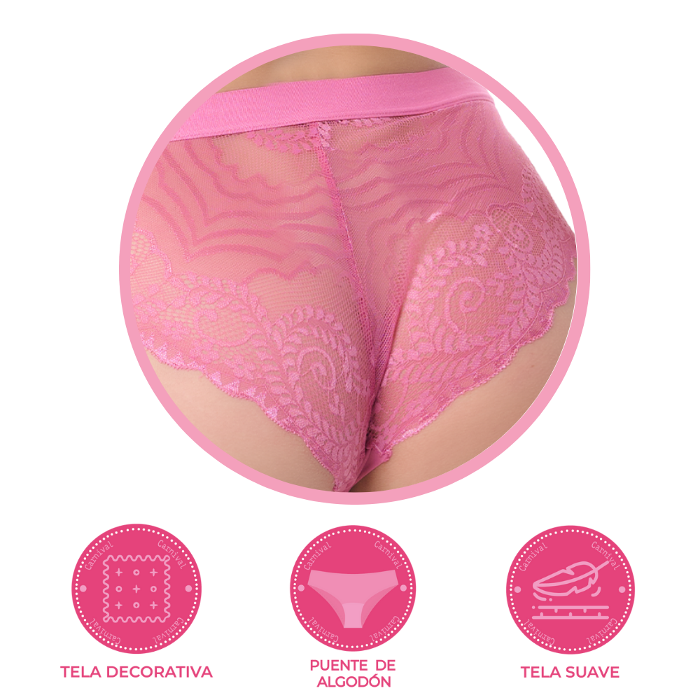 Panty coordinable con elástico suave 74679 Lady Carnival Carnival