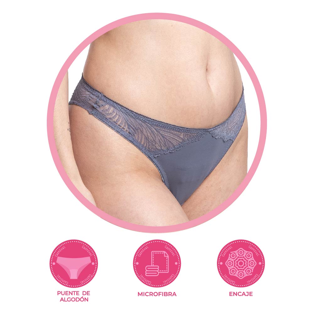 Panty coordinable con encaje 74725 Lady Carnival Carnival