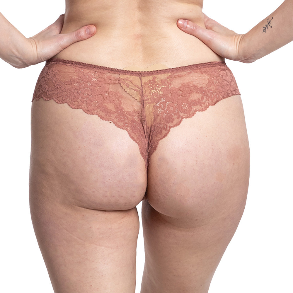 Tanga rosa coordinable con encaje 74745 Lady Carnival Carnival Lenceria