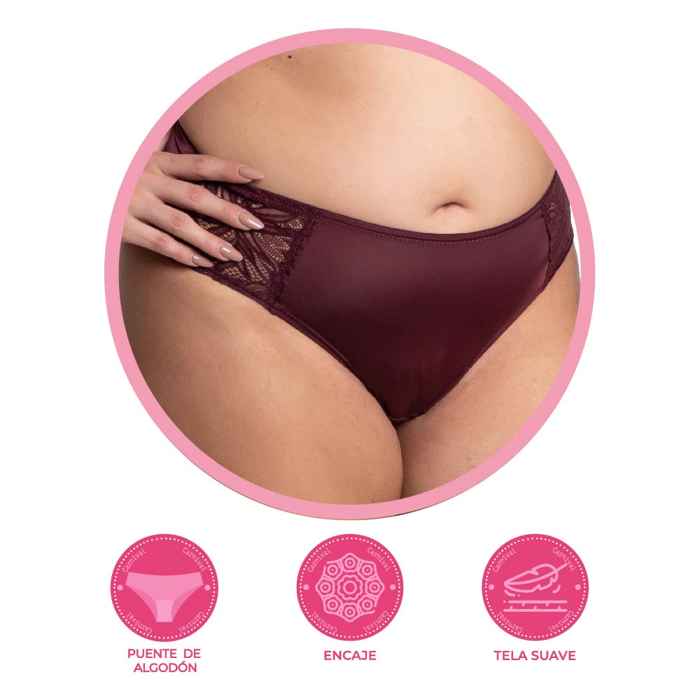 Panty coordinable de talla extra 74750 Lady Carnival Carnival