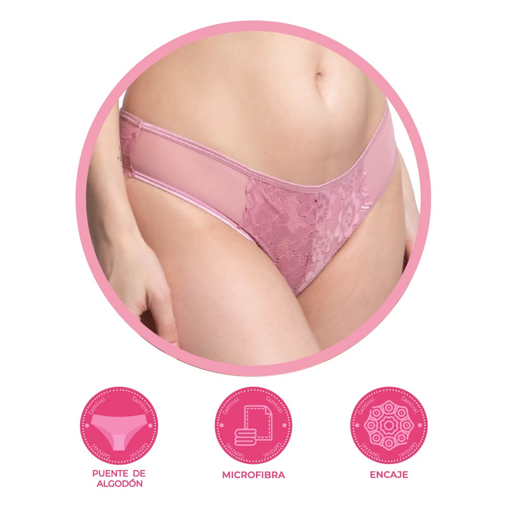 Panty coordinable con encaje 74768 Lady Carnival Carnival