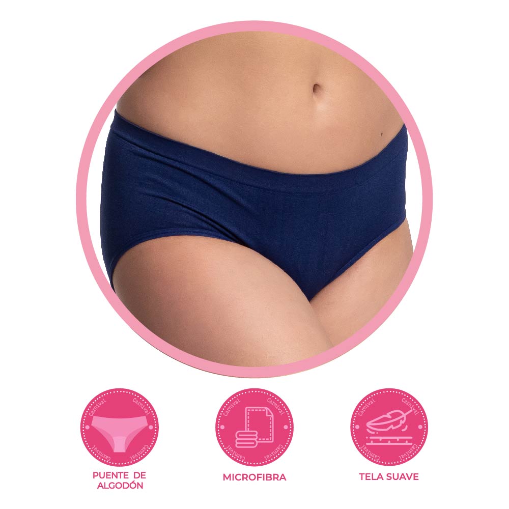 Panty azul lisa 74825 Carnival Carnival