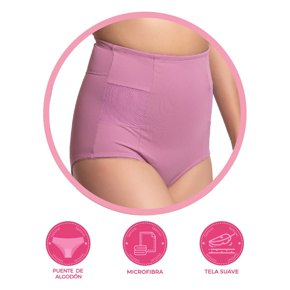 Pantaleta con refuerzo abdomnal 74871 Carnival