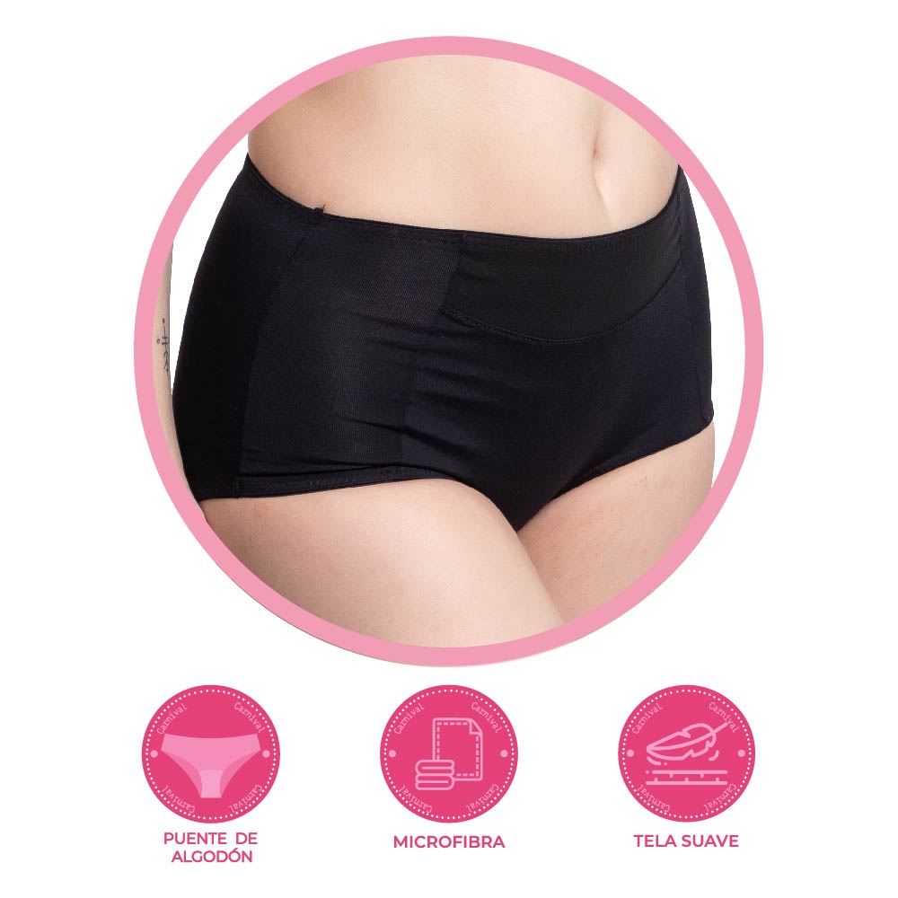 Pantaleta negra 74873 Carnival