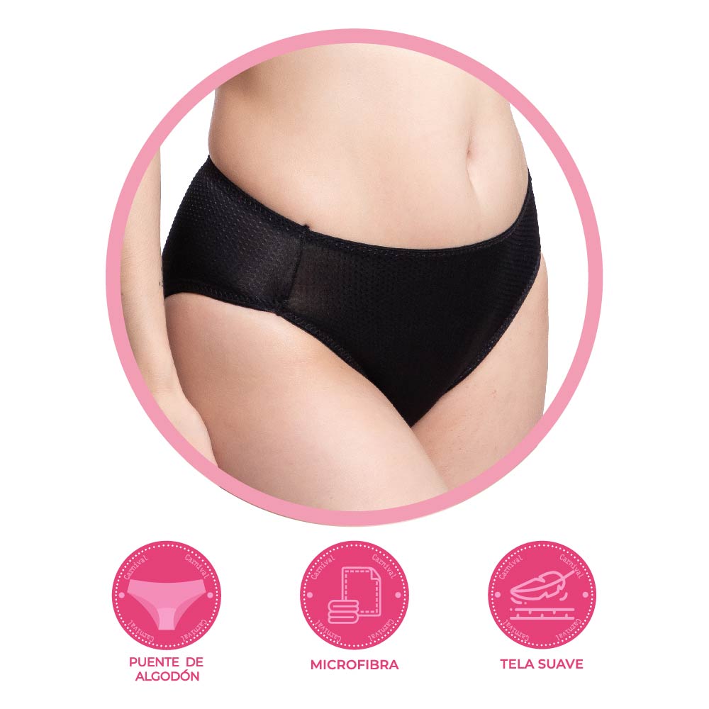 Panty negra 74874 Carnival