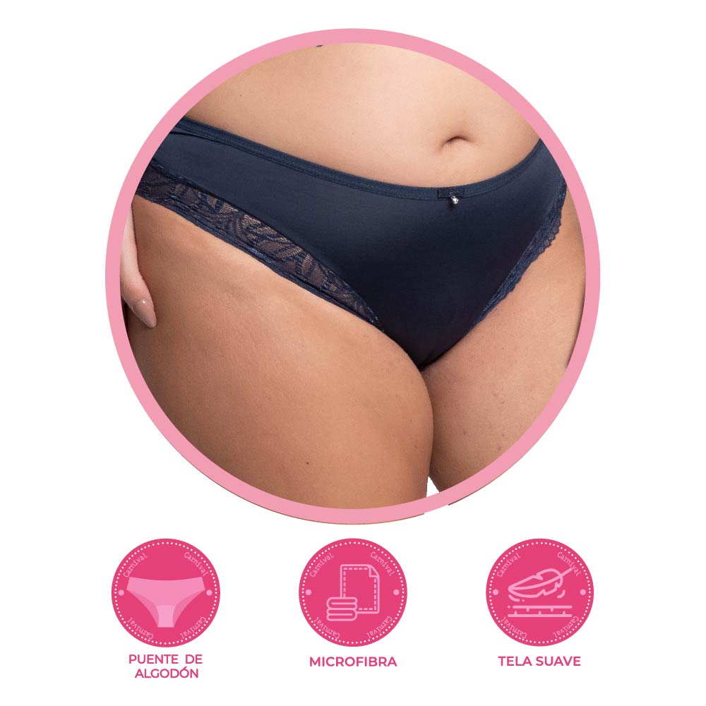 Panty coordinable de talla extra 74964 Lady Carnival Carnival