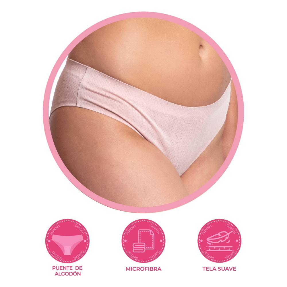 Panty beige coordiable de corte láser 74980 Carnival Carnival