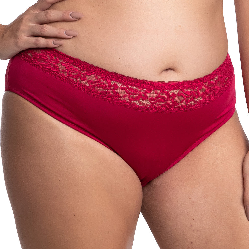 Panty coordinable talla extra con detalle de encaje 74983 Lady Carnival Carnival