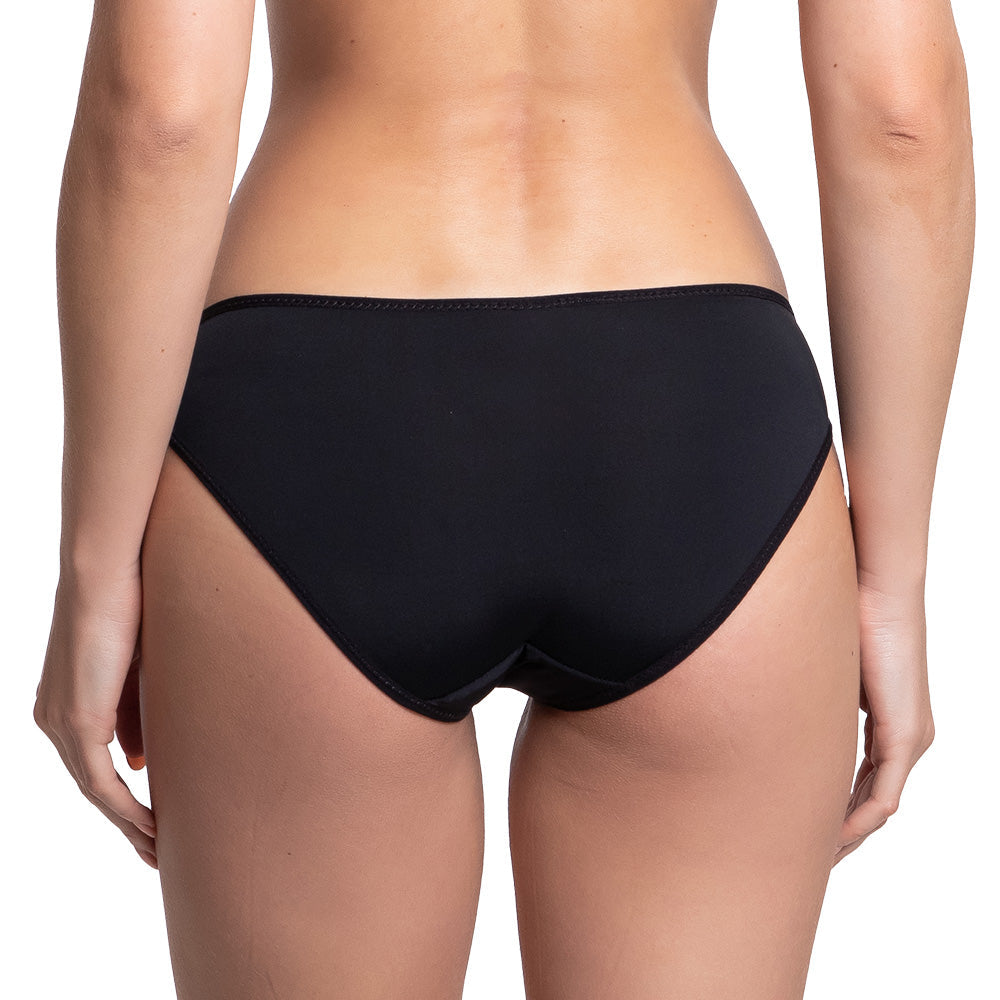 Panty negra coordinable con puente de algodón 75007 Teens Carnival