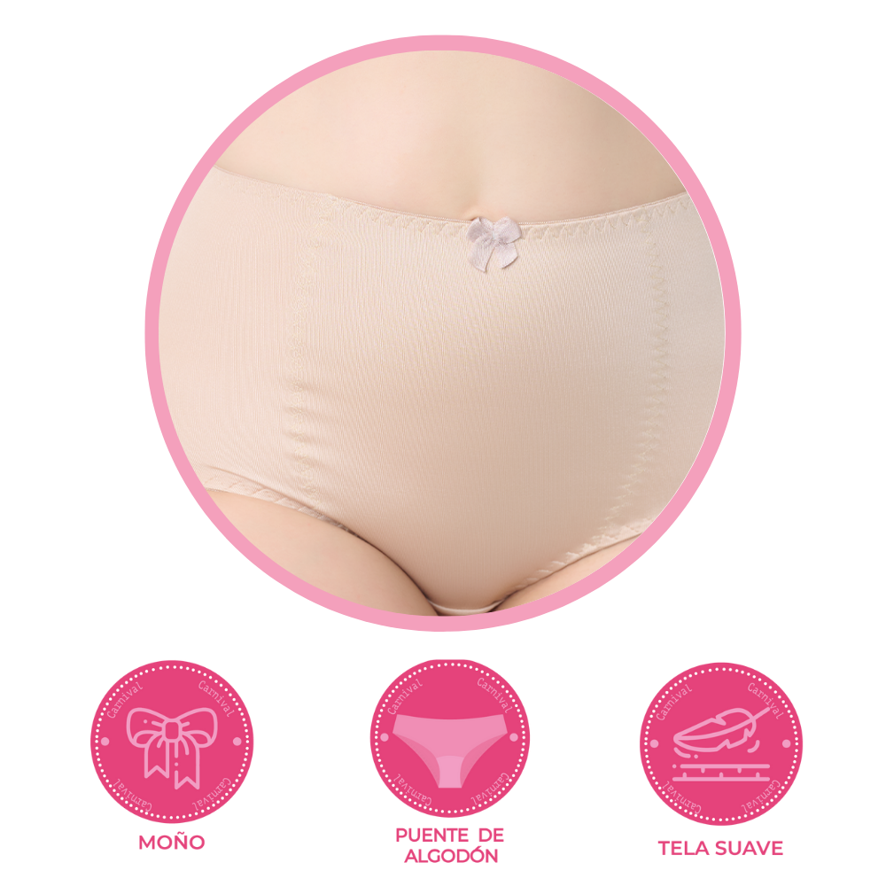 Panty básica con control abdominal nude 8842 Carnival