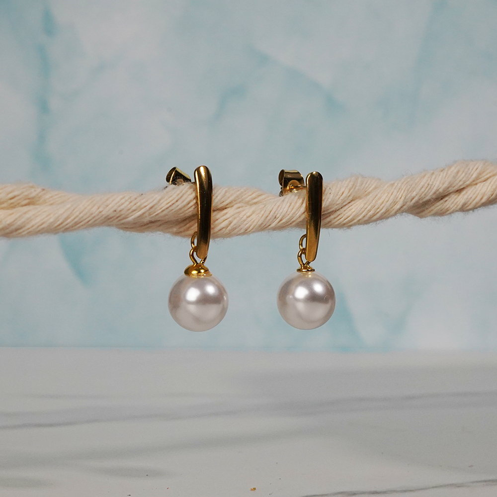 Aretes con perla JYA1453 Carnival Fashion Carnival Lenceria