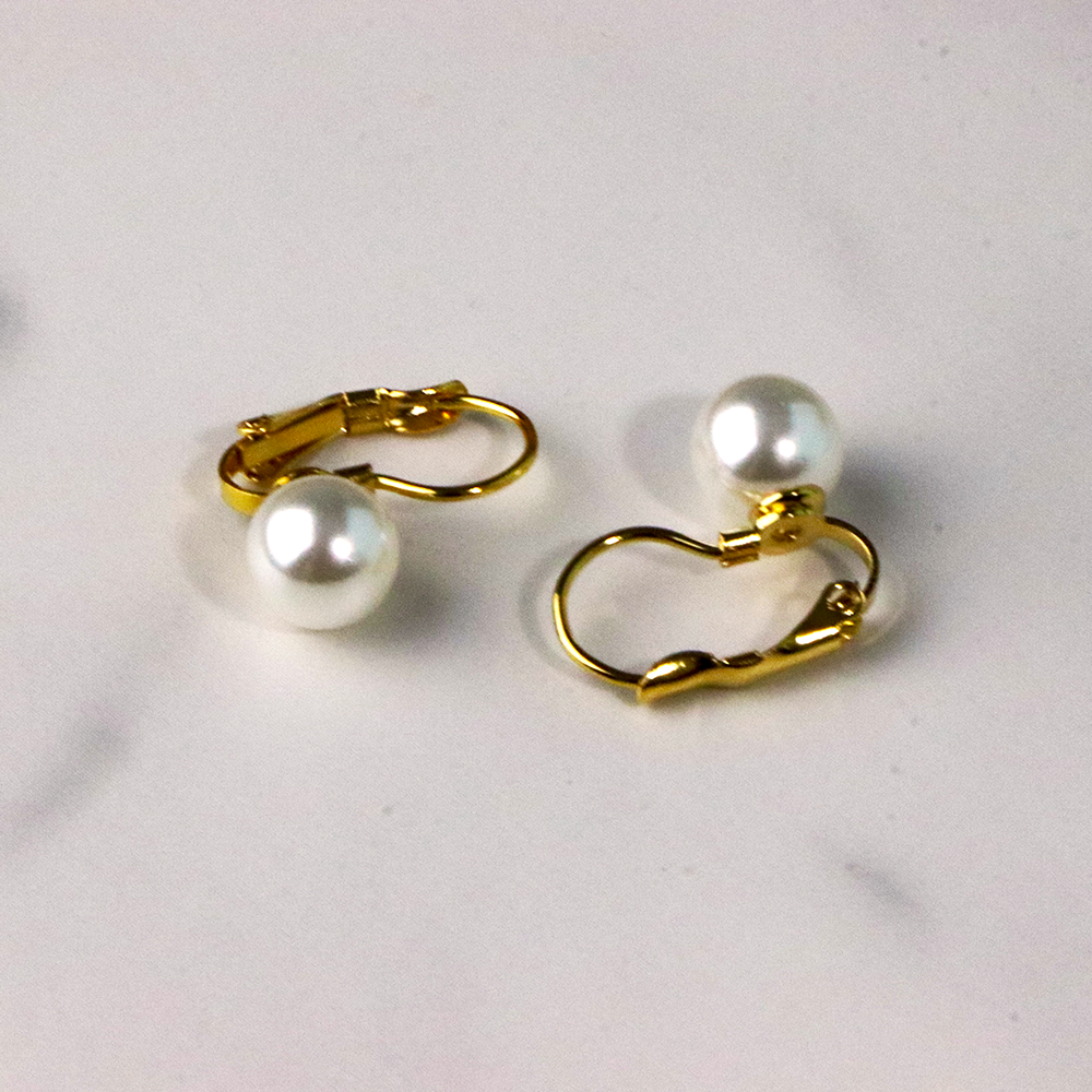 Aretes huggies con perla JYA3416 Carnival Fashion Carnival Lenceria