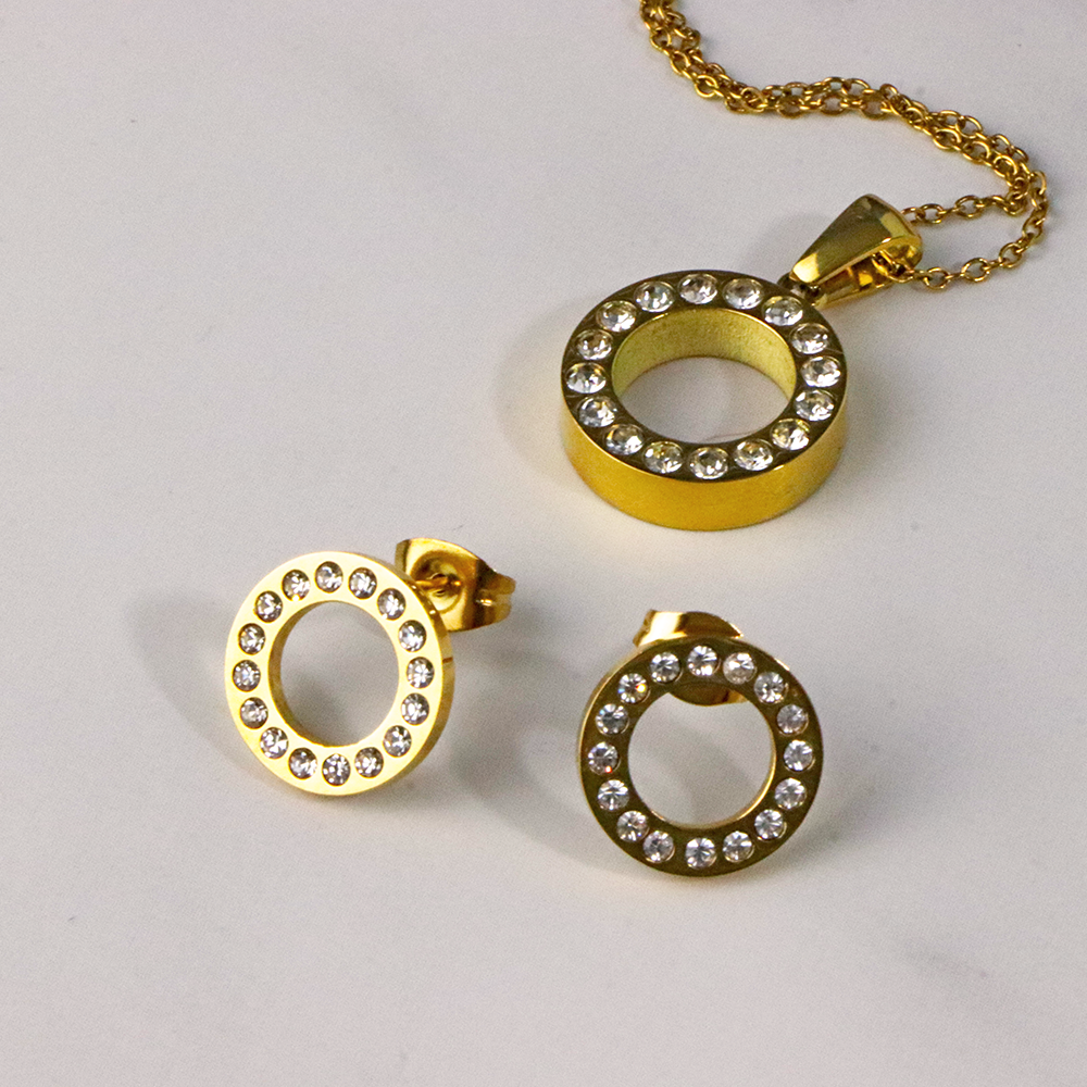 Set de cadena con dije y aretes JYA3556 Carnival Fashion