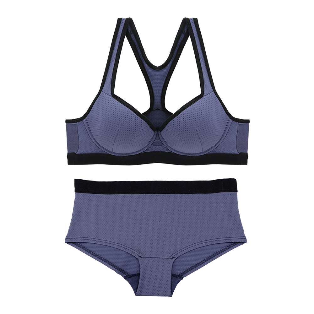 Coordinado con varilla C24523 azul Teens Carnival Lenceria