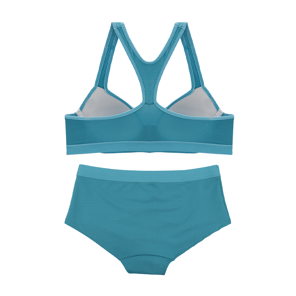 Coordinado teen con varilla C24523 turquesa Teens