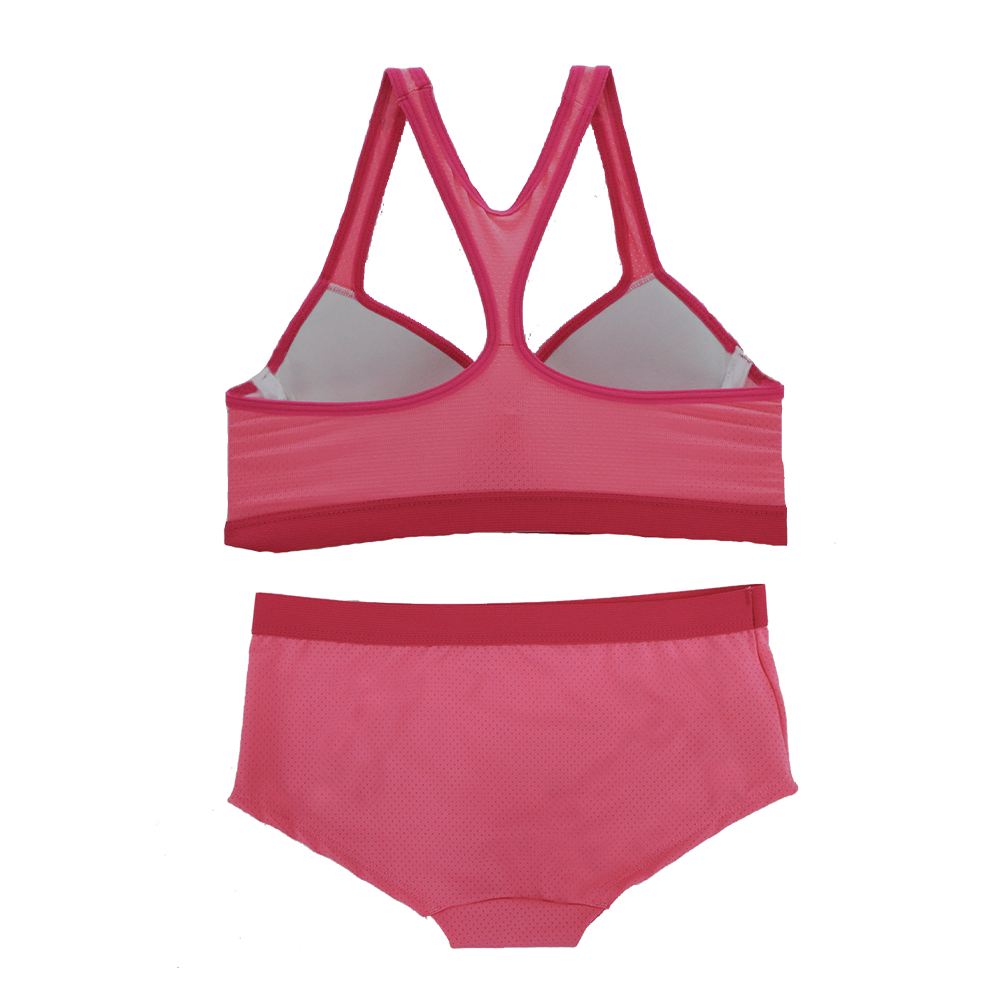 Coordinado teen con varilla C24523 fiusha Teens