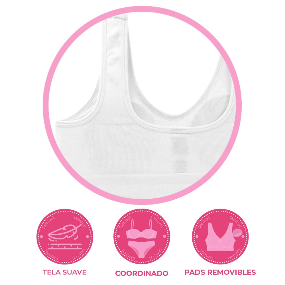 Coordinado Seamless para Teens C4863-7863