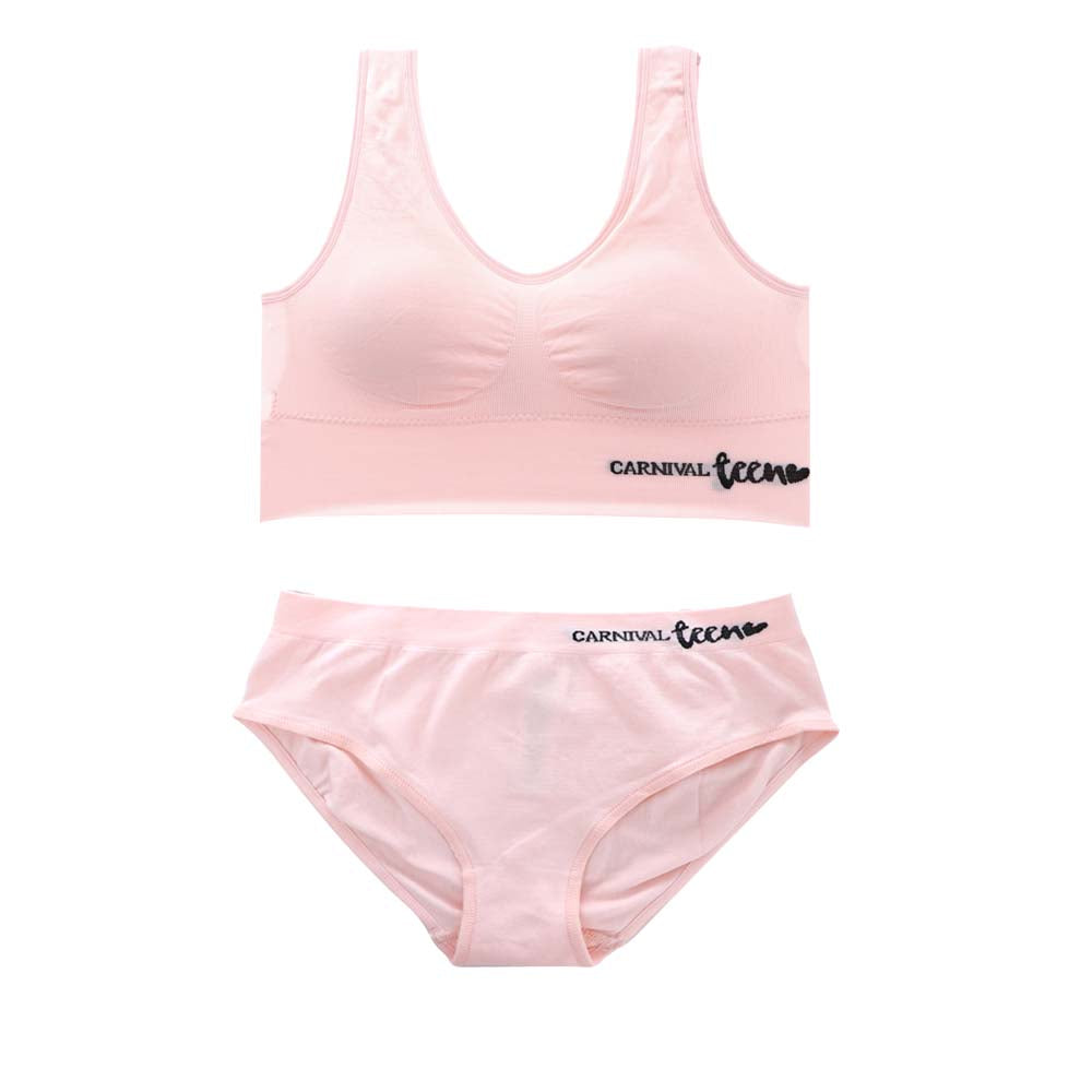 Coordinado rosa Seamless para Teens C4863-7863 Carnival Mayoristas