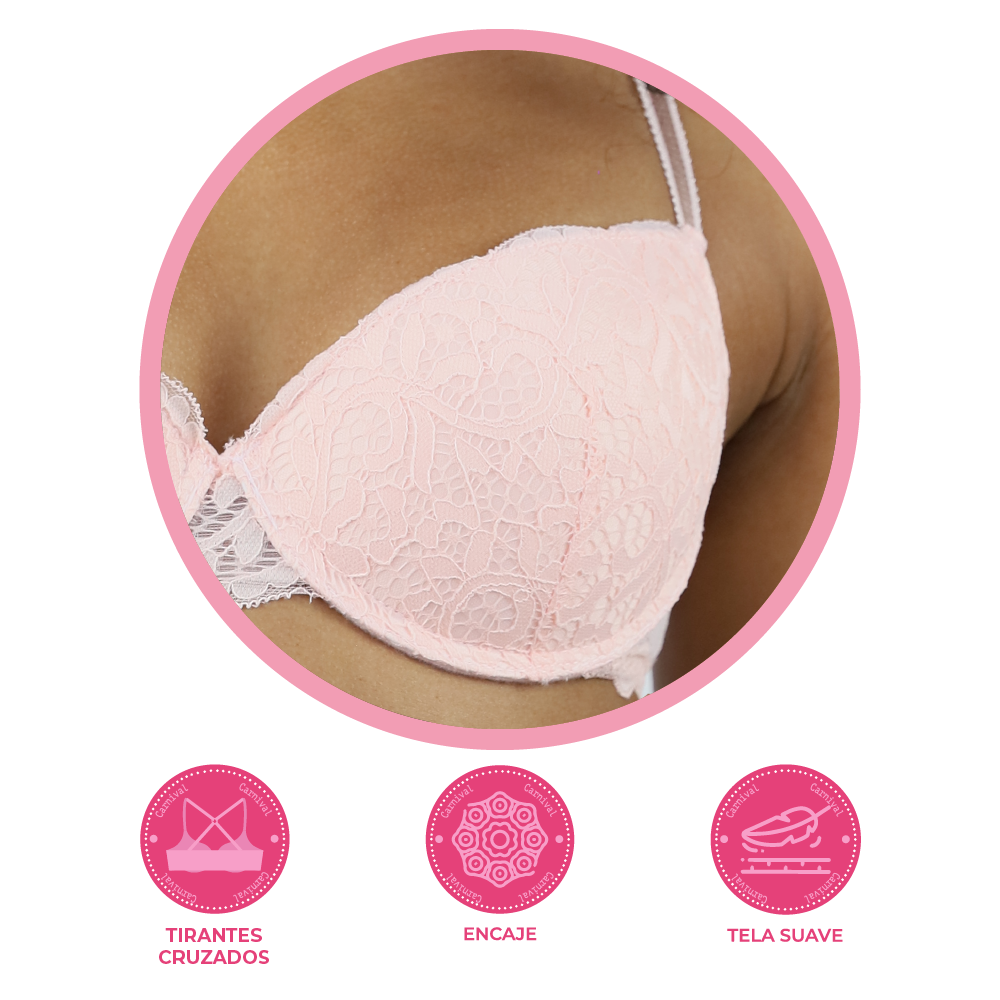 Brasier con encaje 24813 Lady Carnival