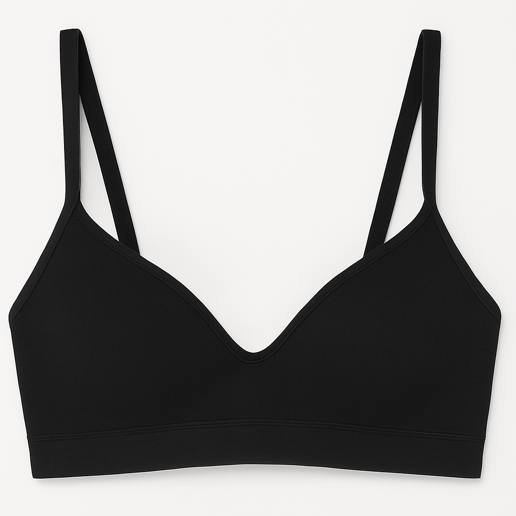 Brasier estilo top deportivo con logo impreso 23780