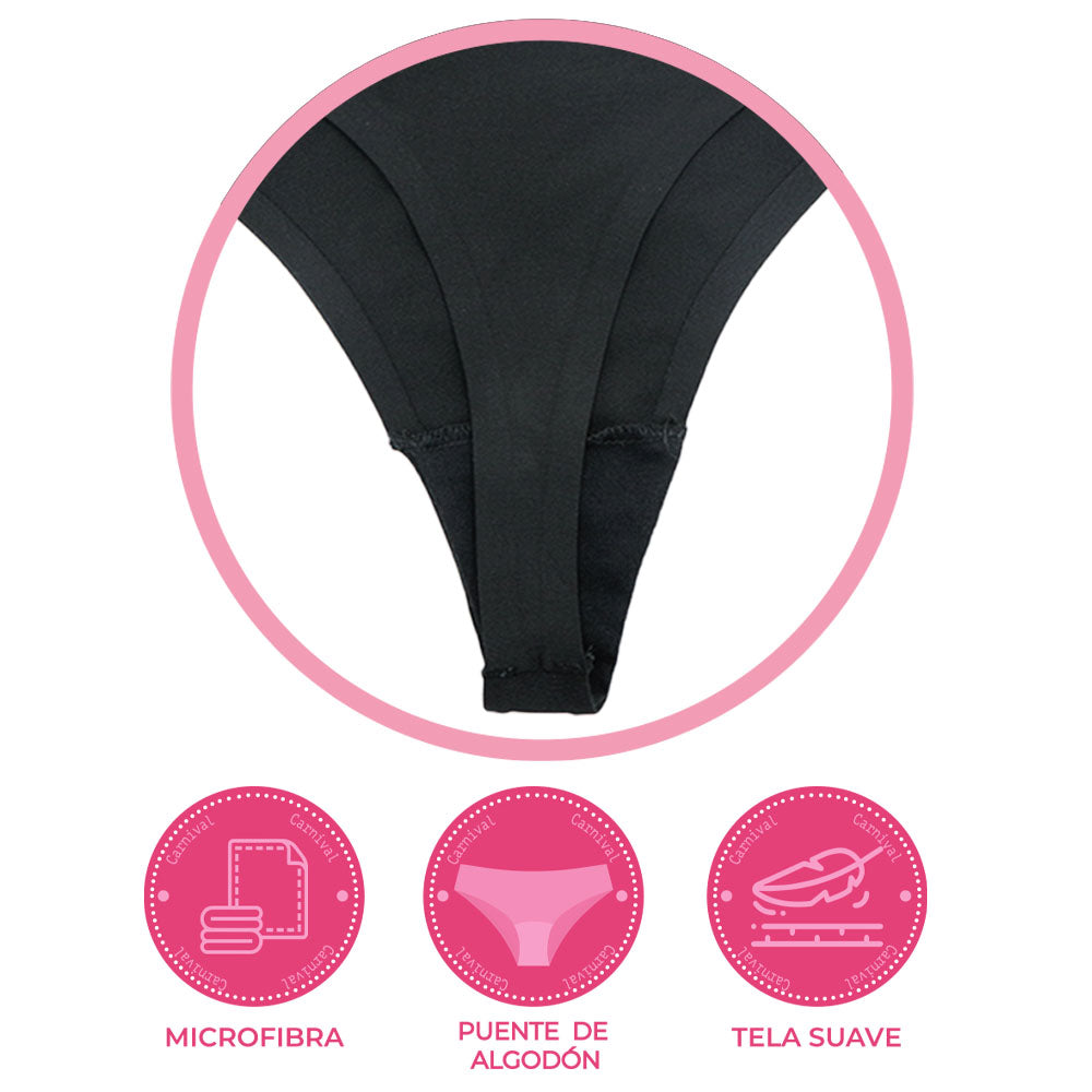 Tanga básica de corte láser 64657 Carnival Carnival Lenceria