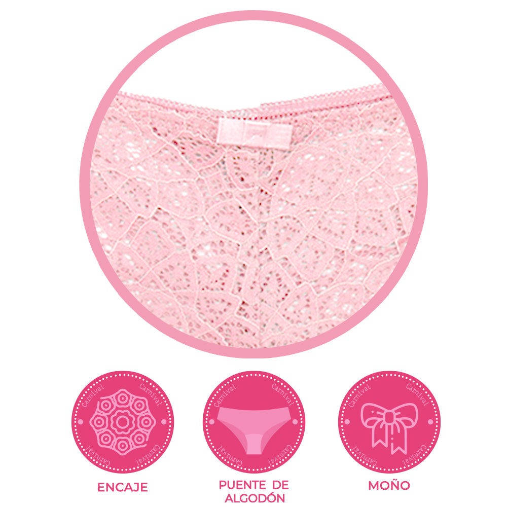 Pantie coordinable con encaje 74267 Carnival Carnival