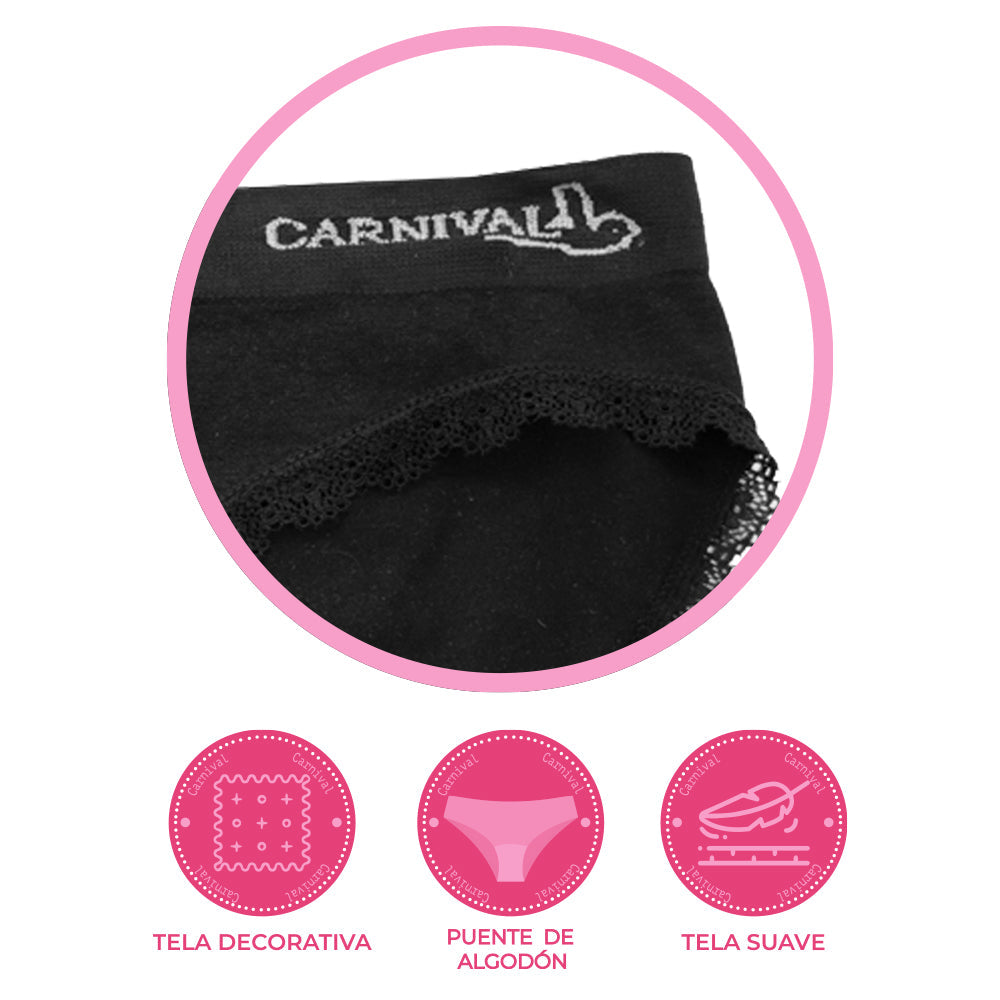 Bikini de corte alto en seamless 73787 Carnival Carnival