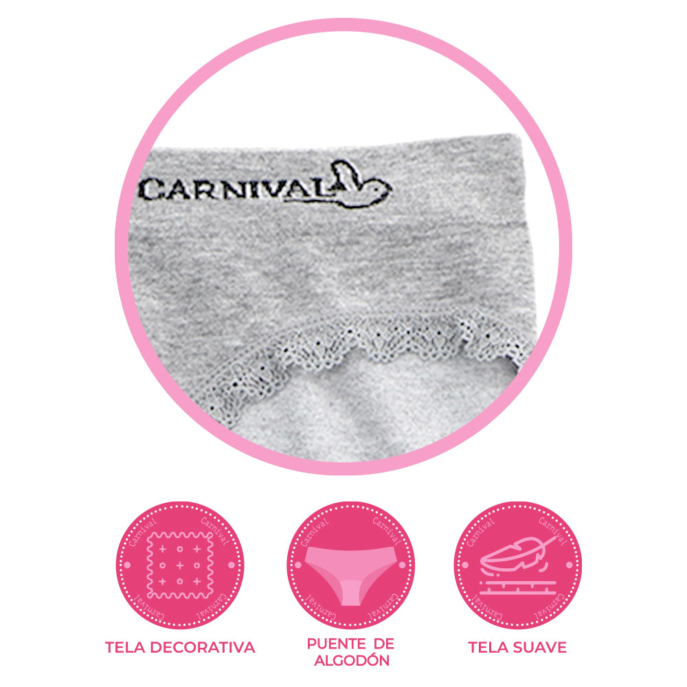 Bikini de corte alto en seamless 73787 Carnival Carnival