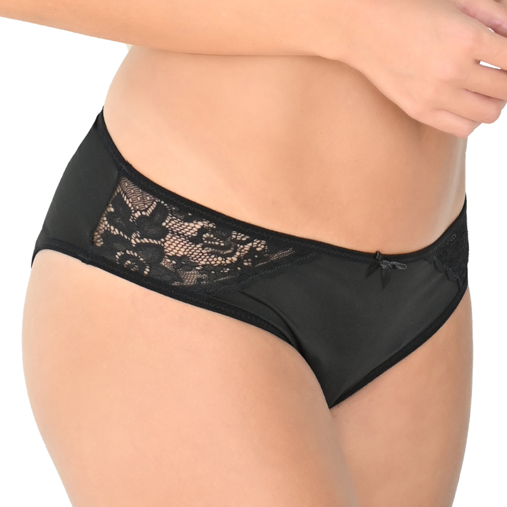 Panty básica con detalles de encaje 72895 Carnival