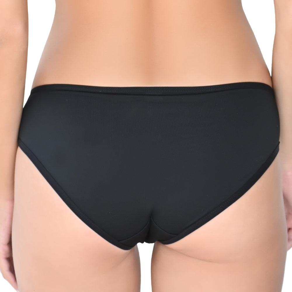 Panty básica con detalle de mesh 72072 Carnival Carnival Lenceria