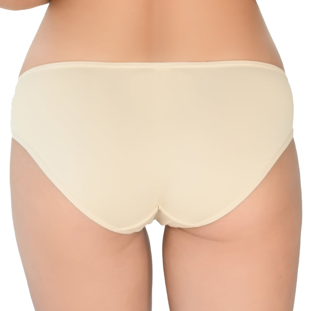 Panty básica con detalle de mesh 72072 Carnival
