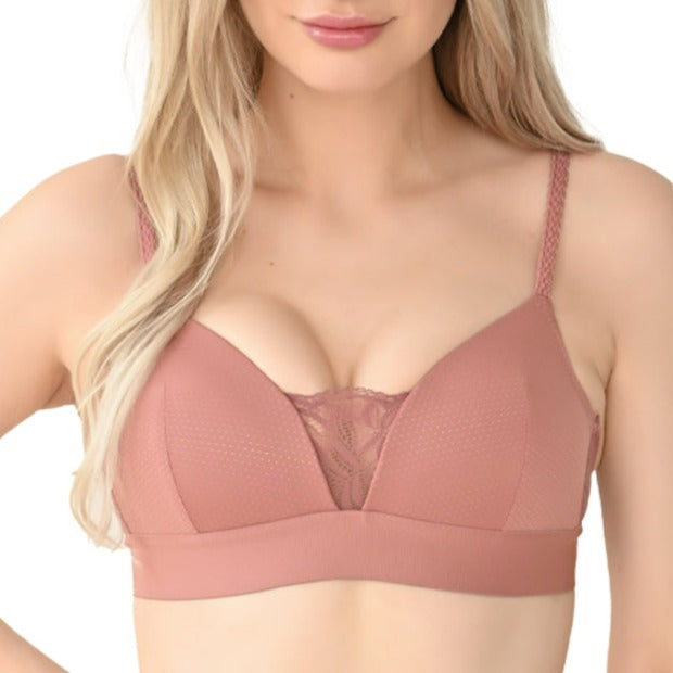 Brasier coordinable sin varilla y con encaje 24424 Lady Carnival