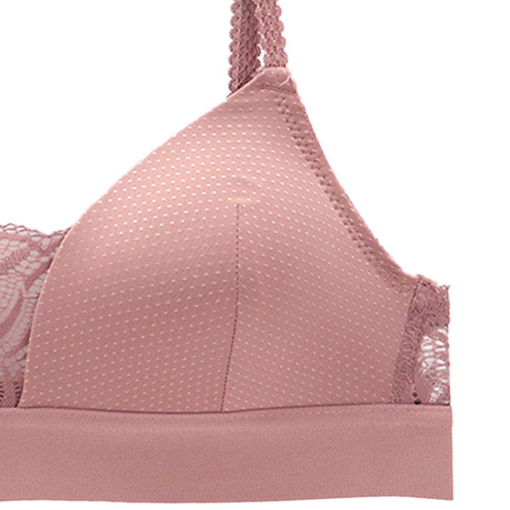 Brasier coordinable sin varilla y con encaje 24424 Lady Carnival